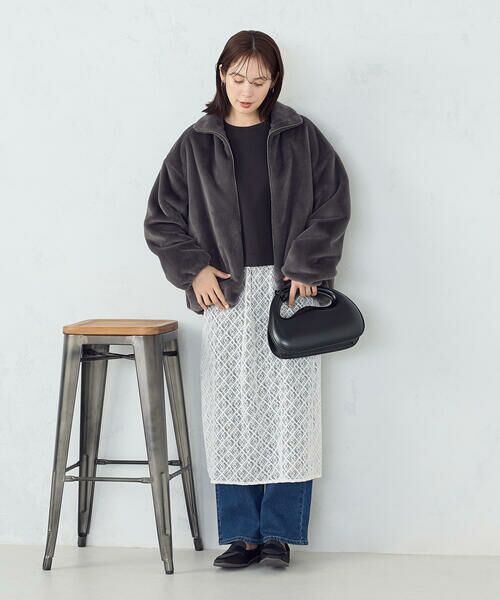 COMME CA ISM / コムサイズム ブルゾン | ファー　ブルゾン | 詳細2