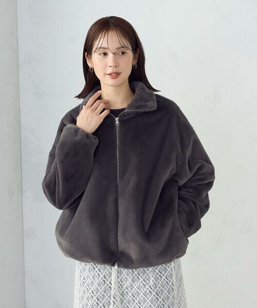 COMME CA ISM / コムサイズム ブルゾン | ファー　ブルゾン | 詳細6