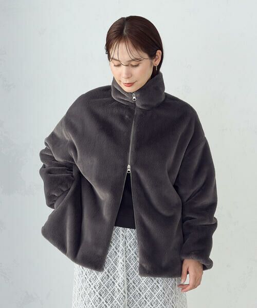 COMME CA ISM / コムサイズム ブルゾン | ファー　ブルゾン | 詳細7