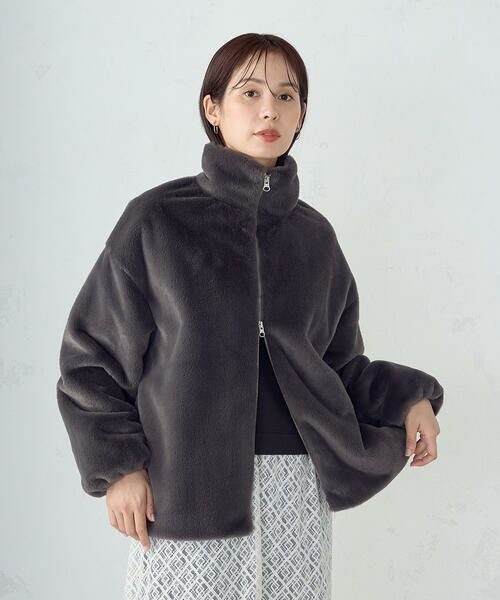 COMME CA ISM / コムサイズム ブルゾン | ファー　ブルゾン | 詳細8