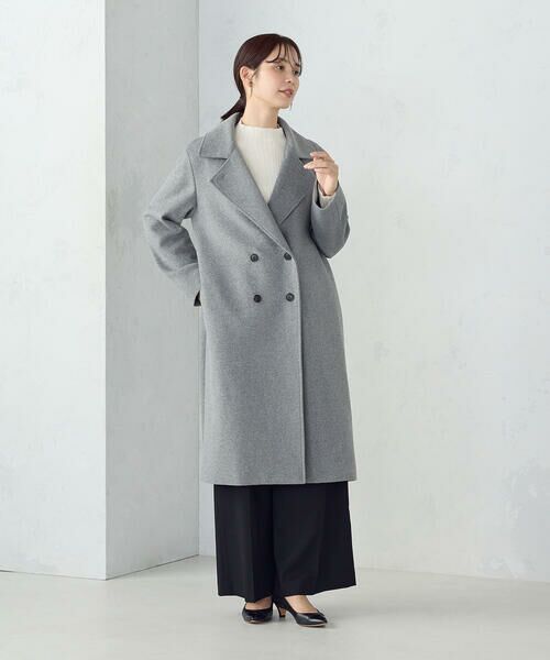 COMME CA ISM / コムサイズム トレンチコート | ロングチェスターコート | 詳細9