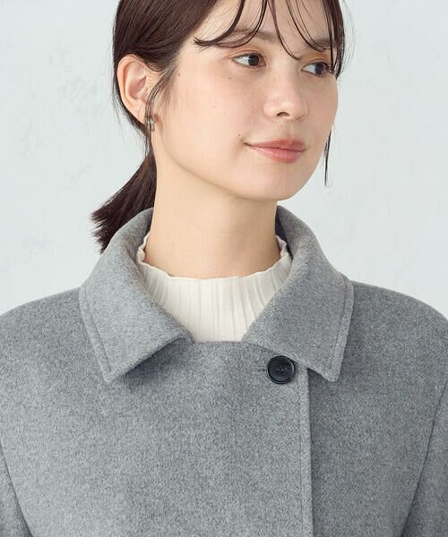 COMME CA ISM / コムサイズム トレンチコート | ロングチェスターコート | 詳細14