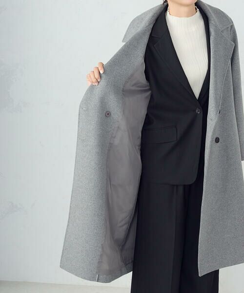 COMME CA ISM / コムサイズム トレンチコート | ロングチェスターコート | 詳細19