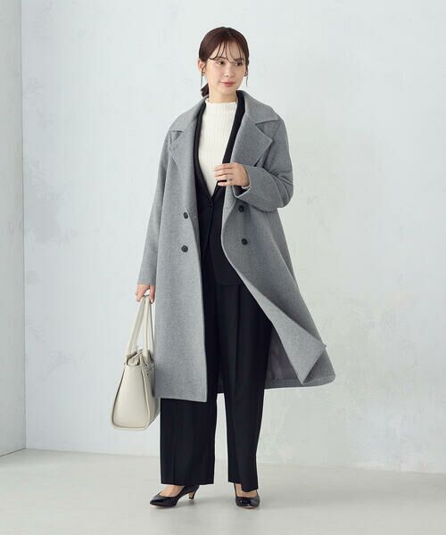 COMME CA ISM / コムサイズム トレンチコート | ロングチェスターコート | 詳細6