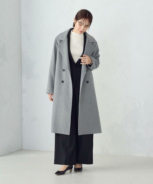 COMME CA ISM / コムサイズム トレンチコート | ロングチェスターコート | 詳細8