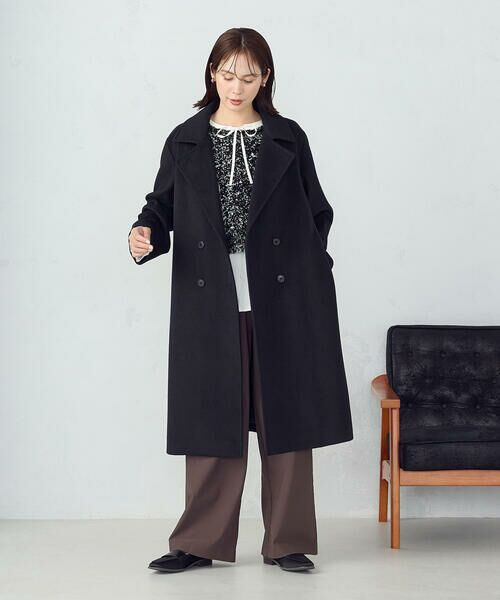COMME CA ISM / コムサイズム トレンチコート | ロングチェスターコート | 詳細22