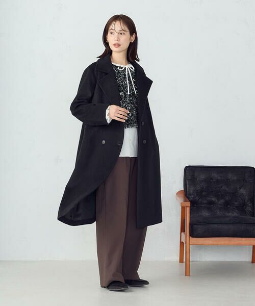 COMME CA ISM / コムサイズム トレンチコート | ロングチェスターコート | 詳細23