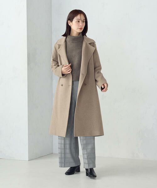 COMME CA ISM / コムサイズム トレンチコート | ロングチェスターコート | 詳細29