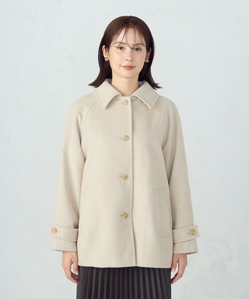 COMME CA ISM / コムサイズム ステンカラーコート | ステンカラーコクーンコート | 詳細29