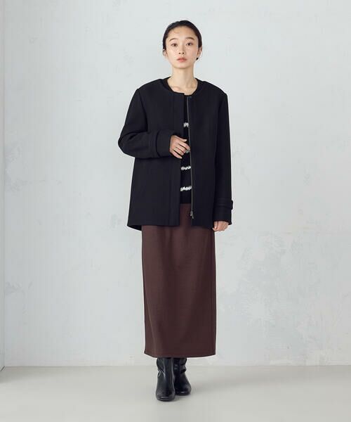 COMME CA ISM / コムサイズム ピーコート | 2WAYフーデッドショートコート | 詳細17