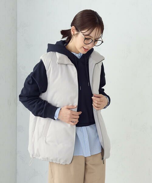 COMME CA ISM / コムサイズム ダウンジャケット・ベスト | ビッグダウンベスト | 詳細13