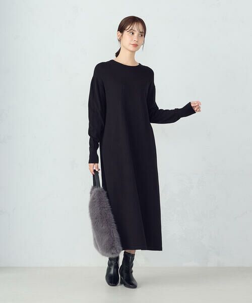 COMME CA ISM / コムサイズム ロング・マキシ丈ワンピース | 【ウォッシャブル】セットアイテム ループベスト付きレイヤードワンピース | 詳細2