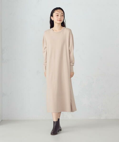 COMME CA ISM / コムサイズム ロング・マキシ丈ワンピース | 【ウォッシャブル】セットアイテム ループベスト付きレイヤードワンピース | 詳細12