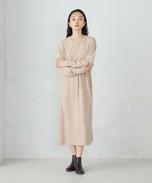 COMME CA ISM / コムサイズム ロング・マキシ丈ワンピース | 【ウォッシャブル】セットアイテム ループベスト付きレイヤードワンピース | 詳細13