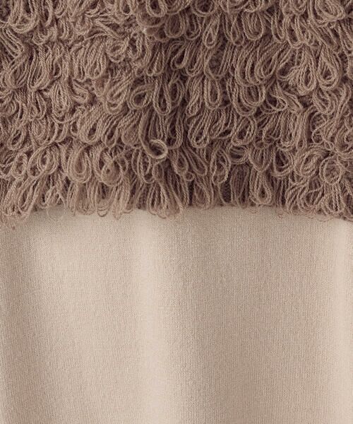 COMME CA ISM / コムサイズム ロング・マキシ丈ワンピース | 【ウォッシャブル】セットアイテム ループベスト付きレイヤードワンピース | 詳細22