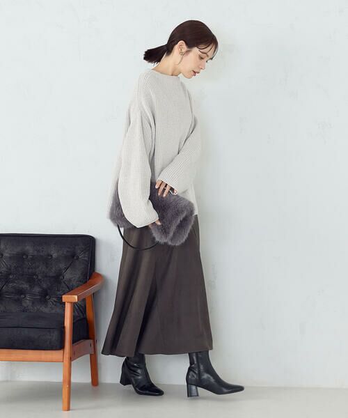 COMME CA ISM / コムサイズム ロング・マキシ丈スカート | エスカルゴスカート | 詳細2