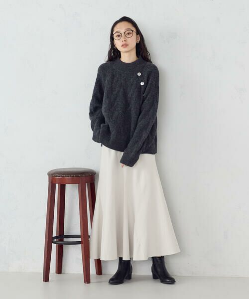 COMME CA ISM / コムサイズム ロング・マキシ丈スカート | エスカルゴスカート | 詳細15