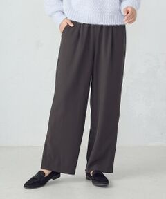 COMME CA ISM / コムサイズム その他パンツ | 裾スリットストレートシルエット　イージーパンツ