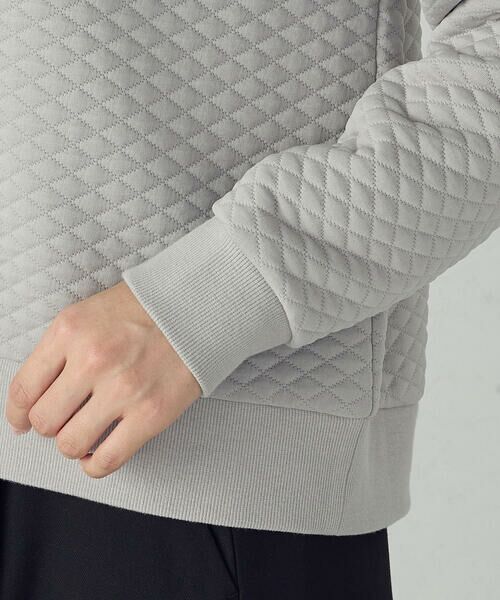 COMME CA ISM / コムサイズム スウェット | ダイヤキルト　トレーナー | 詳細14
