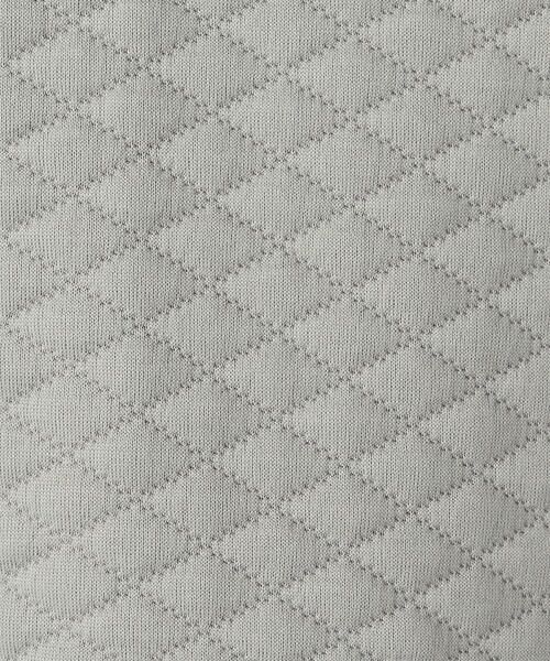 COMME CA ISM / コムサイズム スウェット | ダイヤキルト　トレーナー | 詳細16