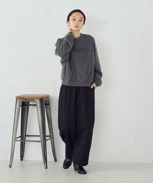 COMME CA ISM / コムサイズム スウェット | チュールスウェット | 詳細6