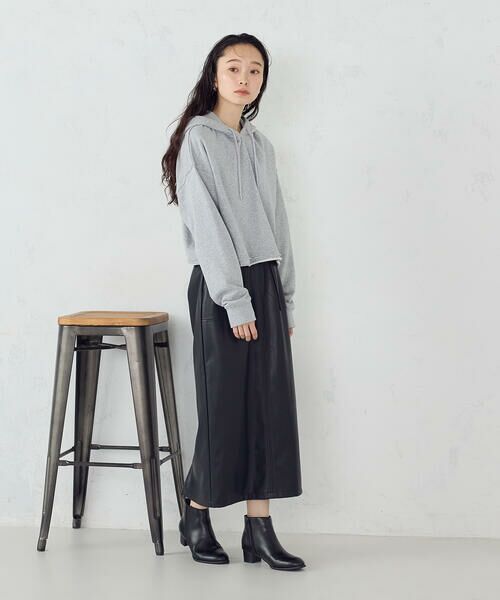 COMME CA ISM / コムサイズム パーカー | ショート丈 パーカー | 詳細3