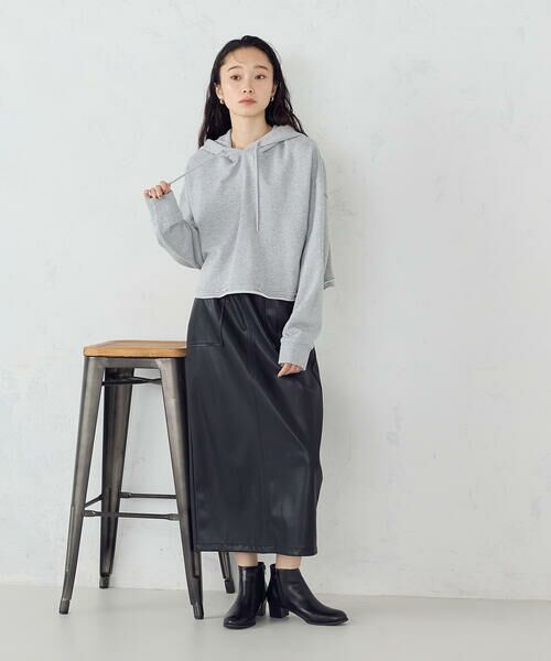 COMME CA ISM / コムサイズム パーカー | ショート丈 パーカー | 詳細4