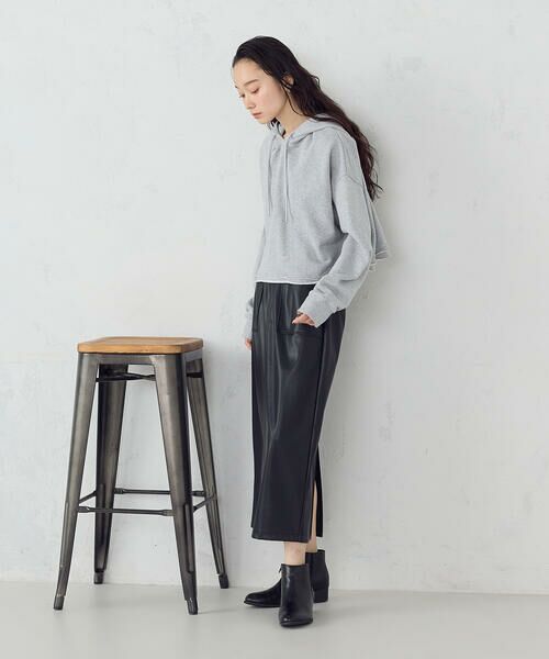 COMME CA ISM / コムサイズム パーカー | ショート丈 パーカー | 詳細5