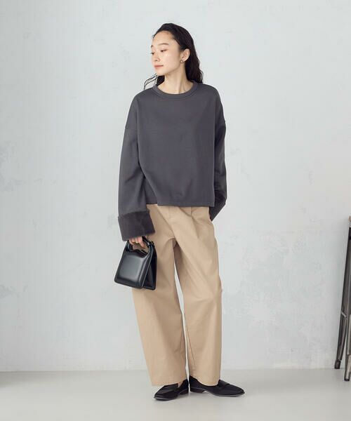 COMME CA ISM / コムサイズム スウェット | ファー　トレーナー | 詳細2