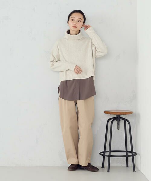 COMME CA ISM / コムサイズム ニット・セーター | 【ウォッシャブル】オフタートルニット | 詳細2