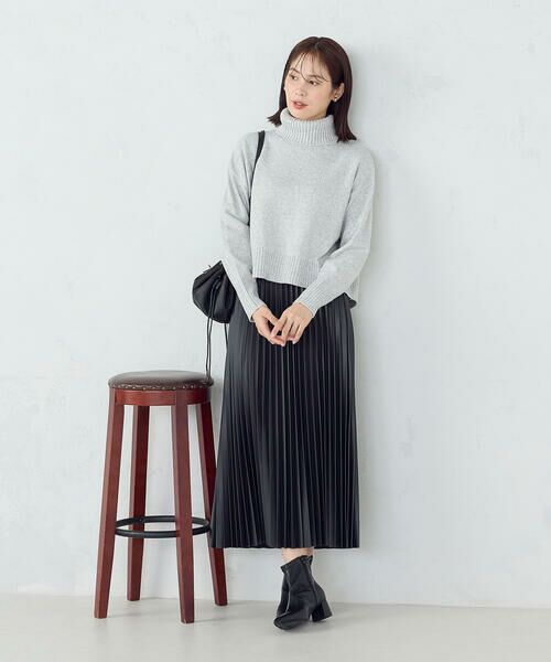 COMME CA ISM / コムサイズム ニット・セーター | 【ウォッシャブル】オフタートルニット | 詳細6