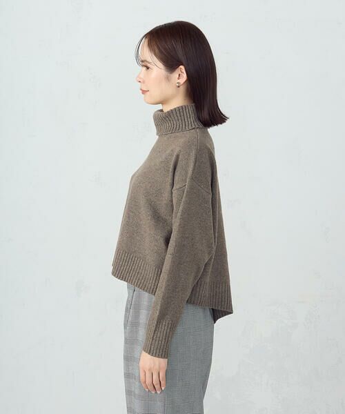 COMME CA ISM / コムサイズム ニット・セーター | 【ウォッシャブル】オフタートルニット | 詳細14