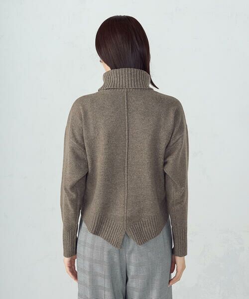 COMME CA ISM / コムサイズム ニット・セーター | 【ウォッシャブル】オフタートルニット | 詳細15