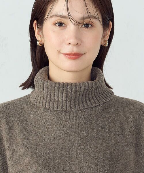 COMME CA ISM / コムサイズム ニット・セーター | 【ウォッシャブル】オフタートルニット | 詳細16