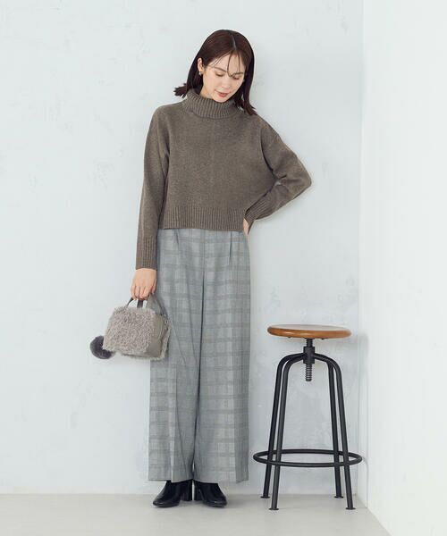COMME CA ISM / コムサイズム ニット・セーター | 【ウォッシャブル】オフタートルニット | 詳細9