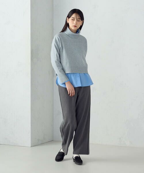 COMME CA ISM / コムサイズム ニット・セーター | 【ウォッシャブル】オフタートルニット | 詳細18