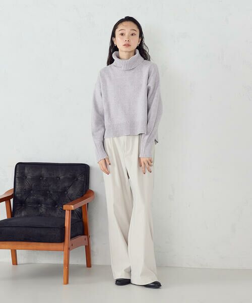COMME CA ISM / コムサイズム ニット・セーター | 【ウォッシャブル】オフタートルニット | 詳細24