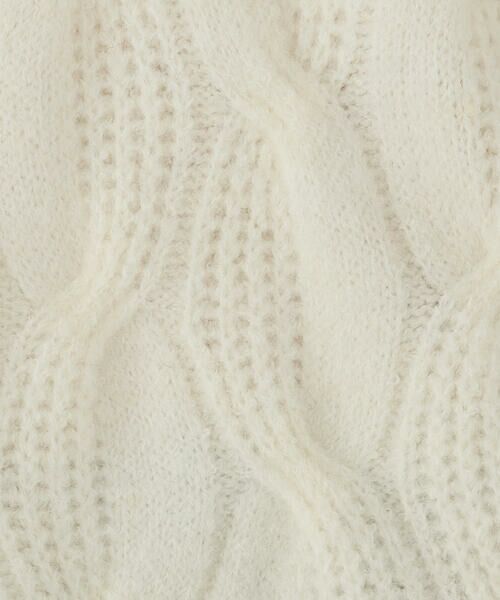 COMME CA ISM / コムサイズム ニット・セーター | ケーブル ボタンニット | 詳細6