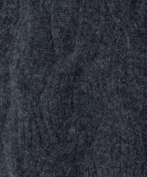 COMME CA ISM / コムサイズム ニット・セーター | ケーブル ボタンニット | 詳細19