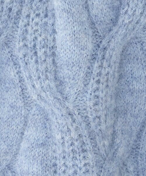 COMME CA ISM / コムサイズム ニット・セーター | ケーブル ボタンニット | 詳細27