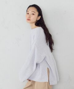 COMME CA ISM / コムサイズム ニット・セーター | ラメモールボートネックニット