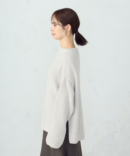 COMME CA ISM / コムサイズム ニット・セーター | ラメモールボートネックニット | 詳細5