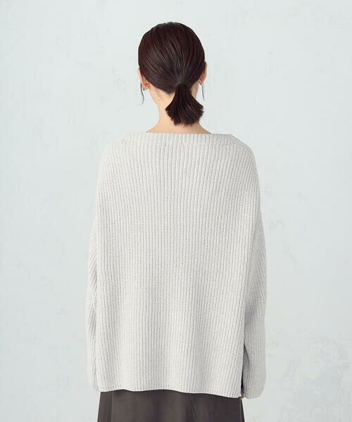 COMME CA ISM / コムサイズム ニット・セーター | ラメモールボートネックニット | 詳細6