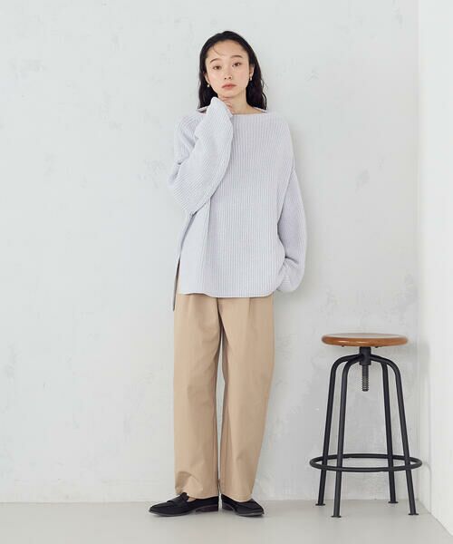 COMME CA ISM / コムサイズム ニット・セーター | ラメモールボートネックニット | 詳細19