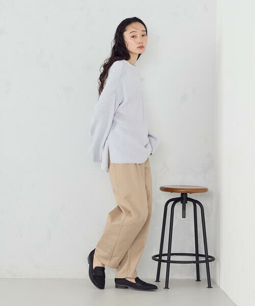 COMME CA ISM / コムサイズム ニット・セーター | ラメモールボートネックニット | 詳細21