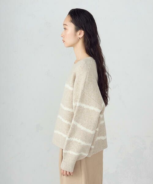 COMME CA ISM / コムサイズム ニット・セーター | 【ウォッシャブル】アート柄ニット | 詳細19