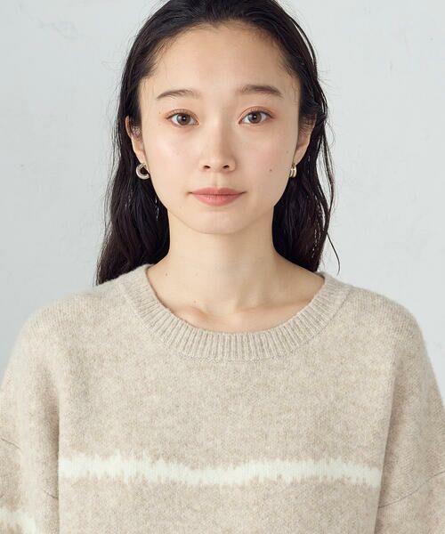 COMME CA ISM / コムサイズム ニット・セーター | 【ウォッシャブル】アート柄ニット | 詳細21