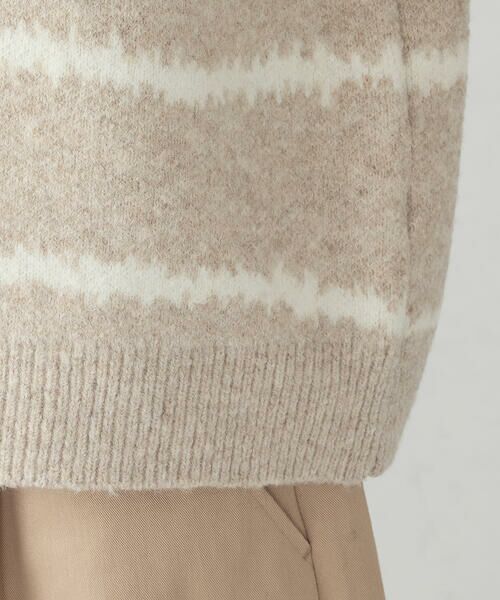 COMME CA ISM / コムサイズム ニット・セーター | 【ウォッシャブル】アート柄ニット | 詳細23