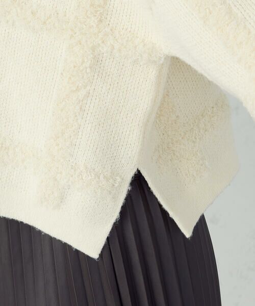 COMME CA ISM / コムサイズム ニット・セーター | チェックジャガードニット | 詳細11
