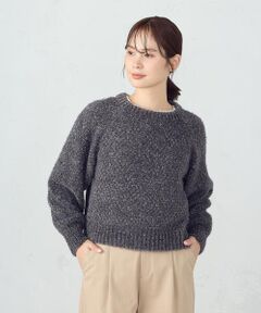 COMME CA ISM / コムサイズム ニット・セーター | 【ウォッシャブル】ミックスラメモールニット
